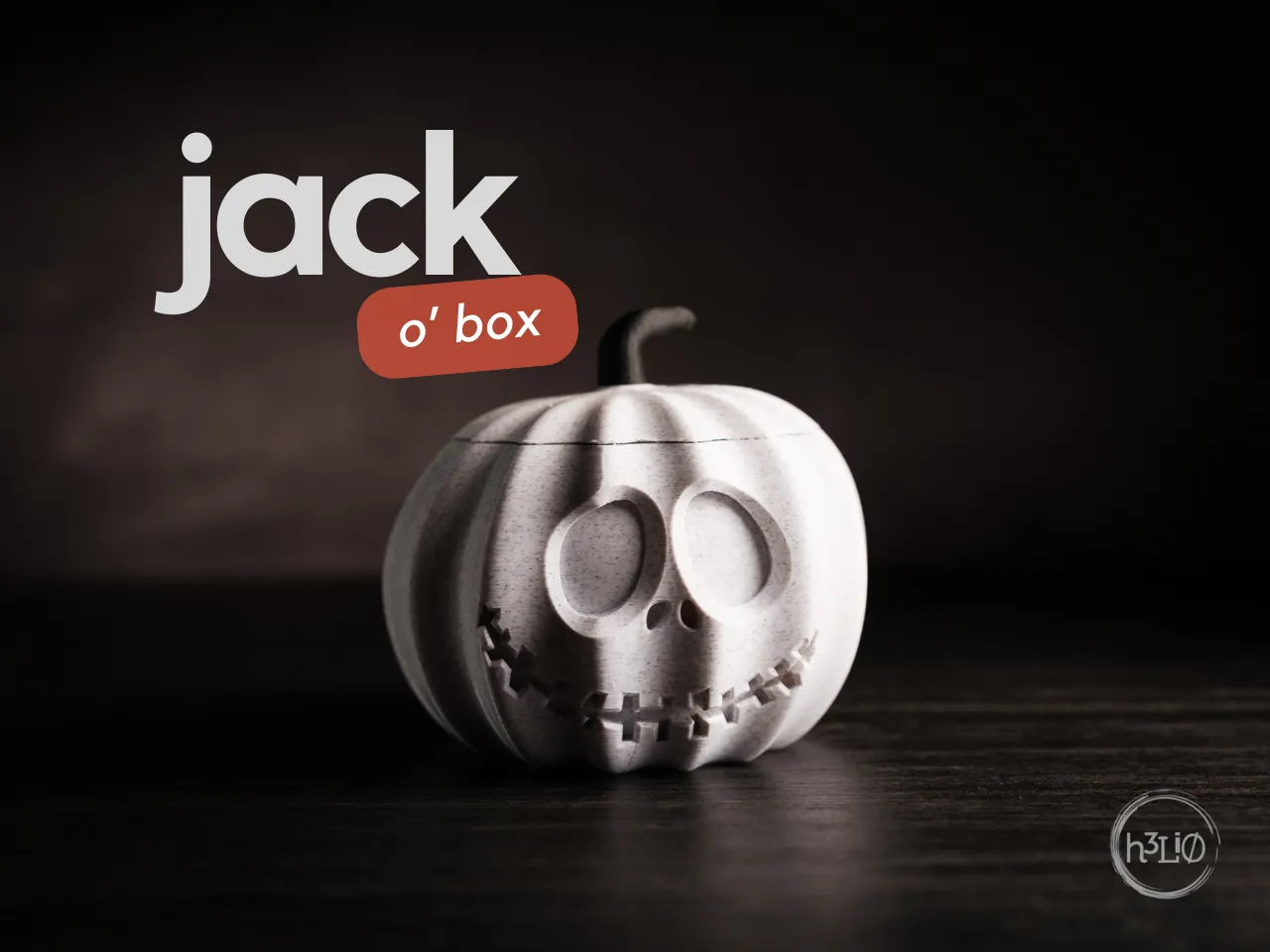 Jack-o'-Lantern Storage Box