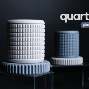 quartz-planter